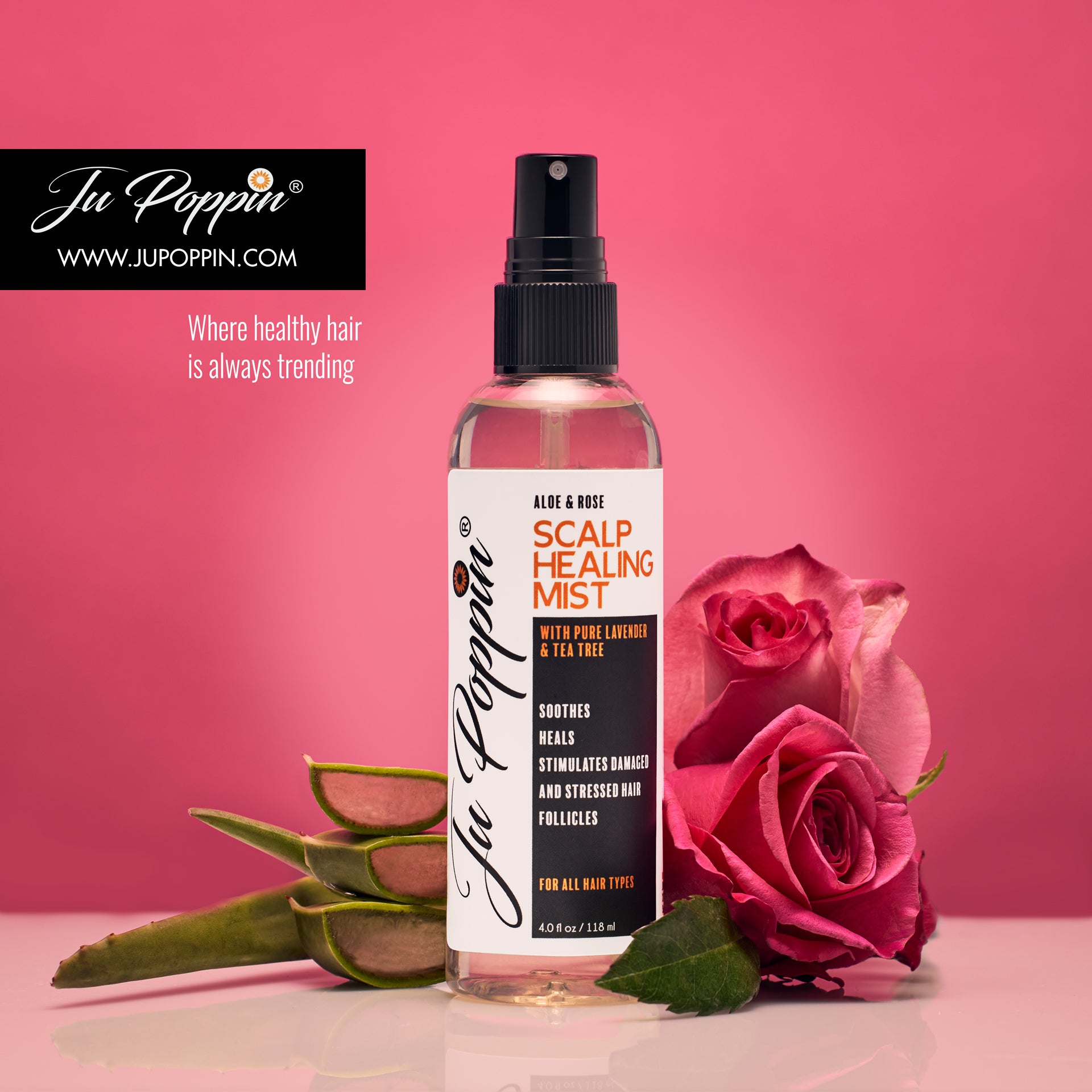 JuPoppin Scalp Healing Mist – JU POPPIN